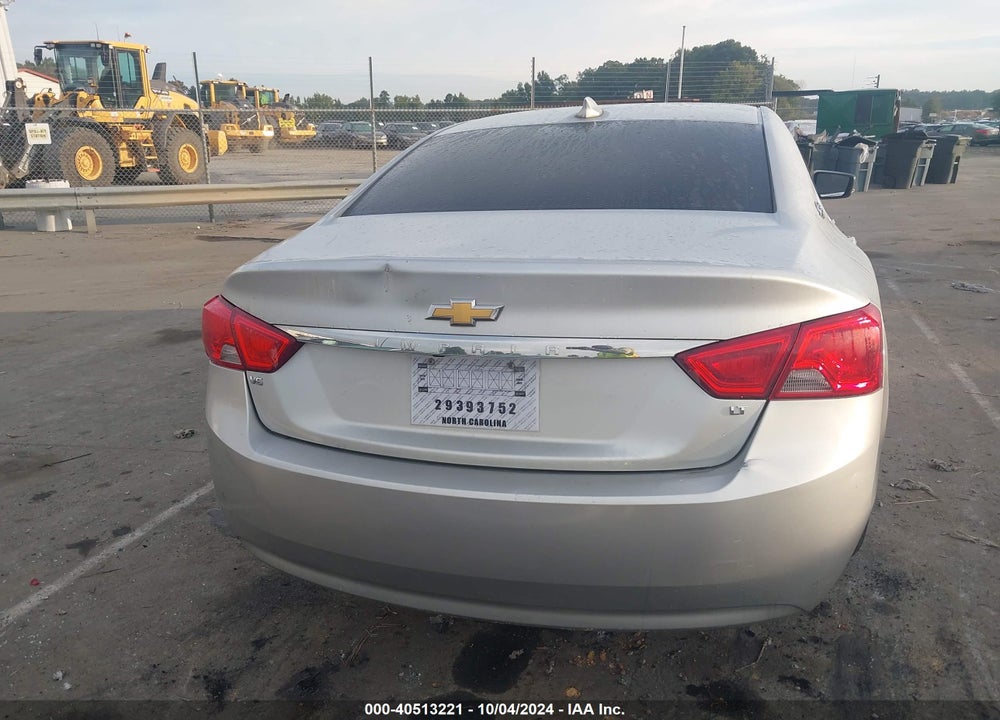 2018 CHEVROLET IMPALA 1LT VIN: 2G1105S37J9116773