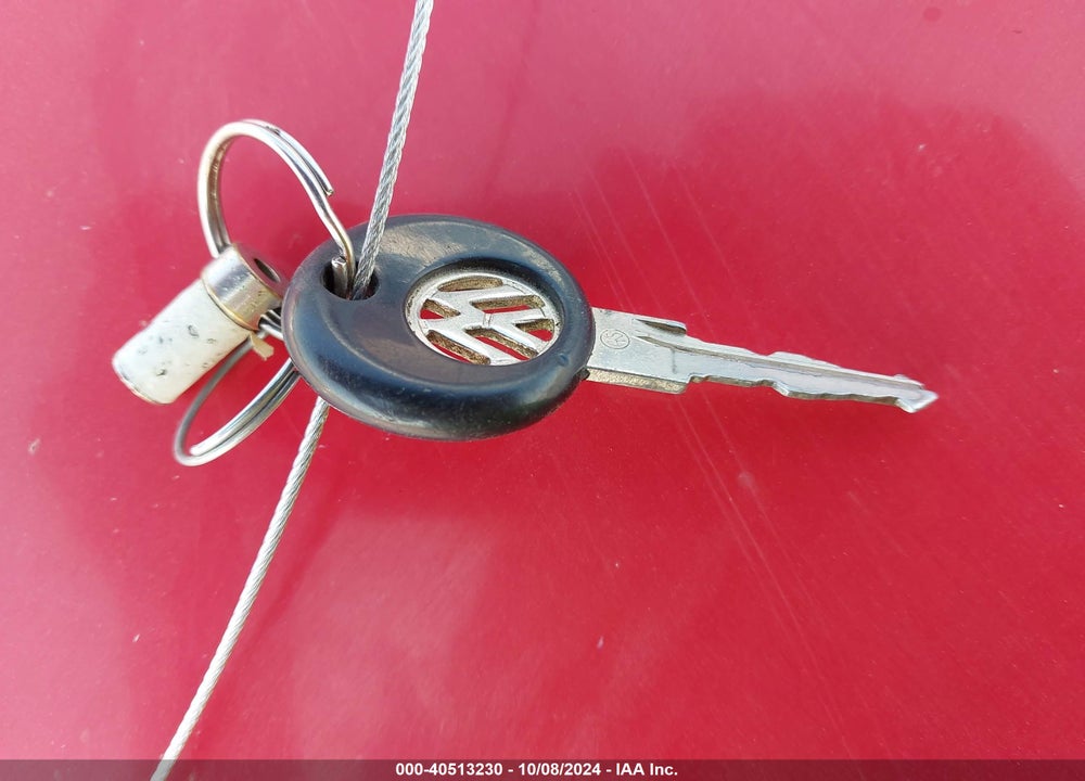 1987 VOLKSWAGEN CABRIOLET VIN: WVWCA0157HK009797