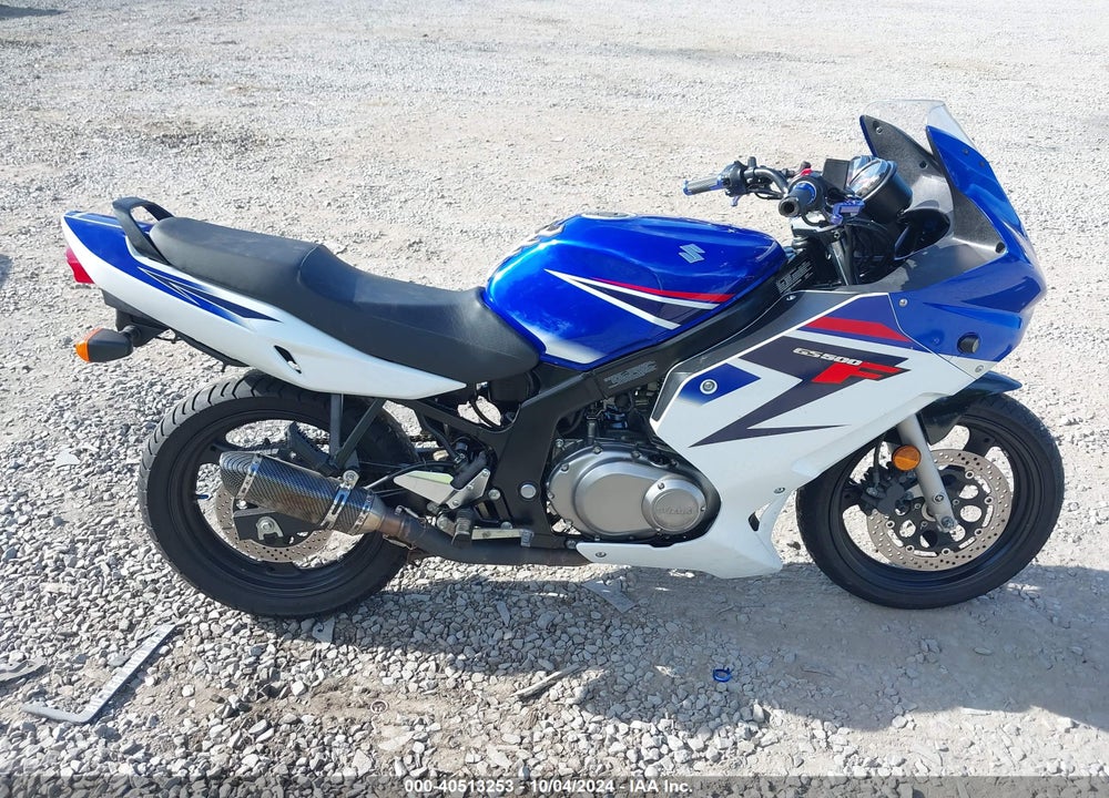 2008 SUZUKI GS500 VIN: VTTGM51A282100539