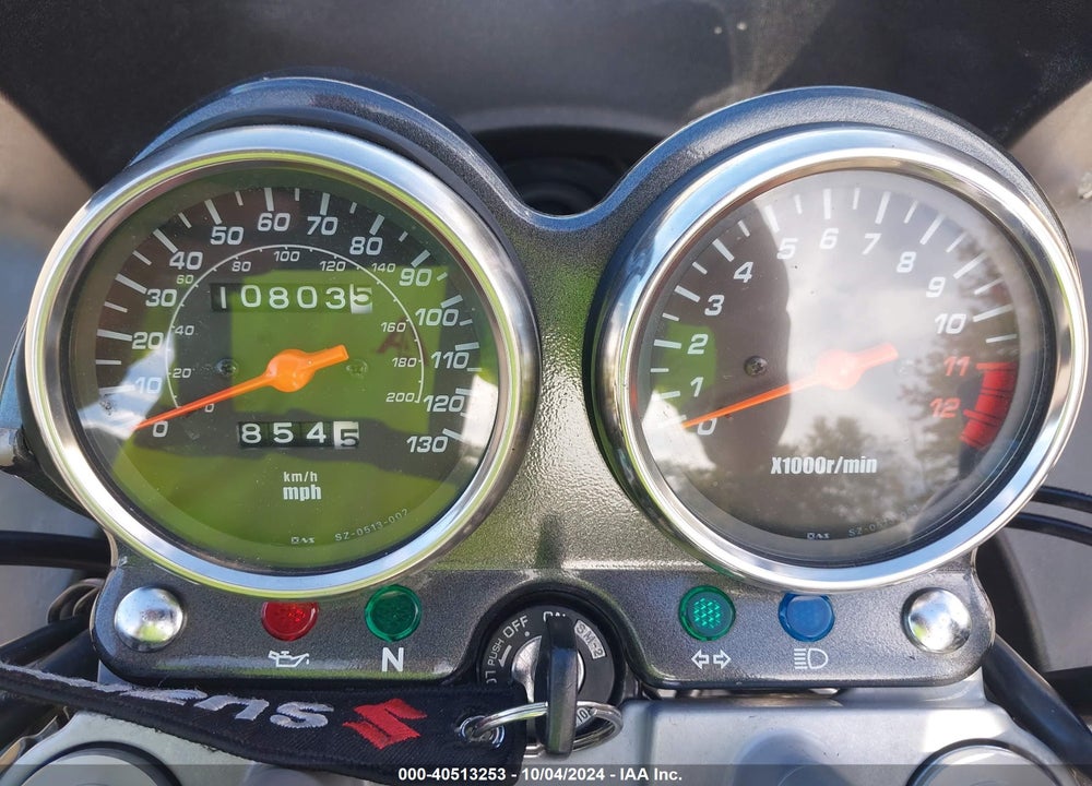 2008 SUZUKI GS500 VIN: VTTGM51A282100539