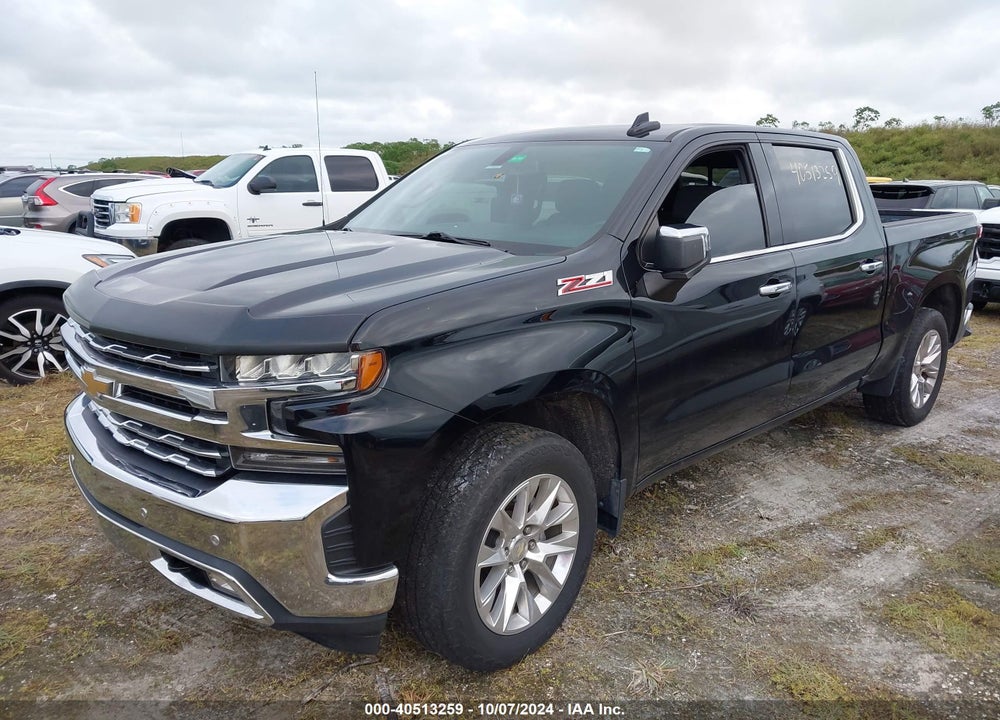 2021 CHEVROLET SILVERADO 1500 4WD SHORT BED LTZ VIN: 3GCUYGEDXMG421305