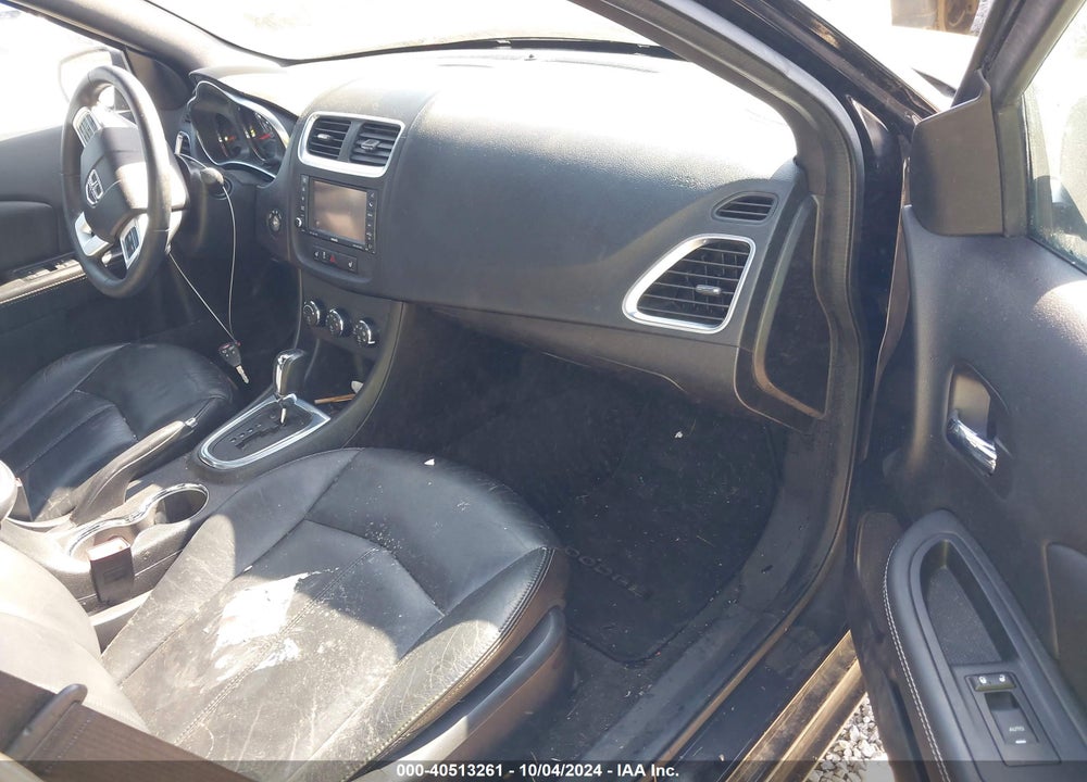 2013 DODGE AVENGER SXT VIN: 1C3CDZCB2DN742352