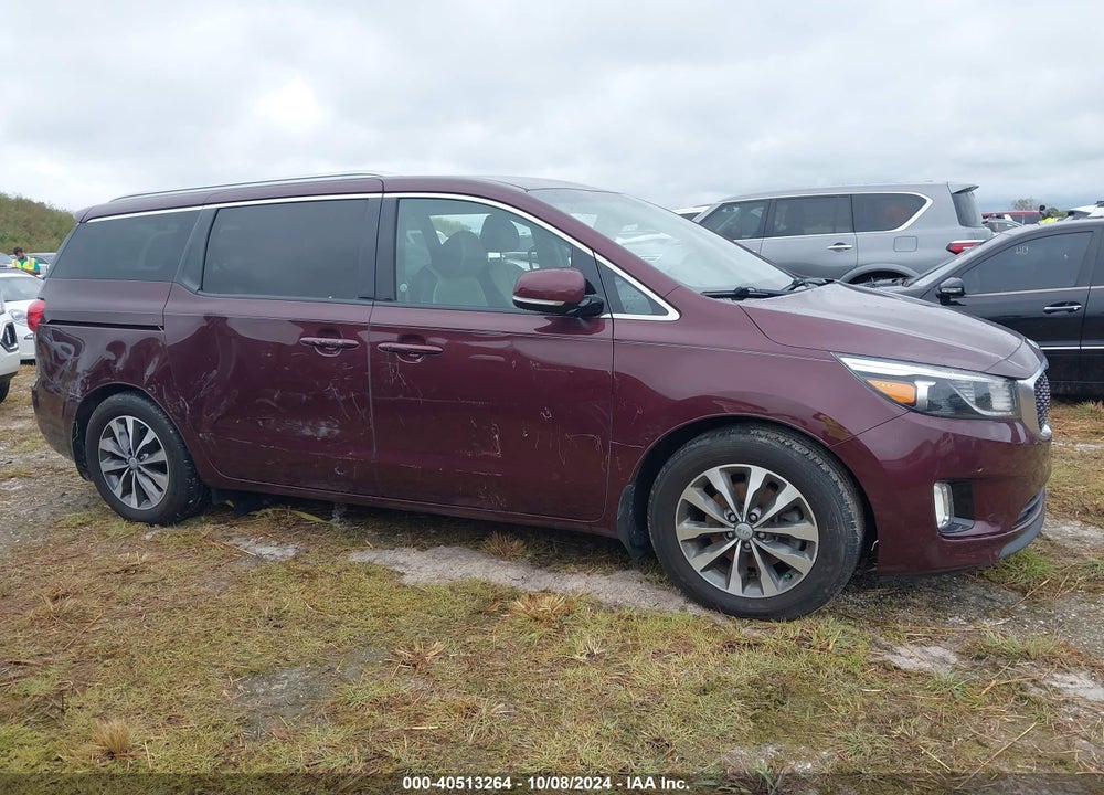 2018 KIA SEDONA SX VIN: KNDMC5C15J6351415