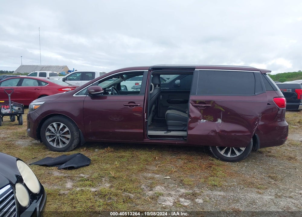 2018 KIA SEDONA SX VIN: KNDMC5C15J6351415