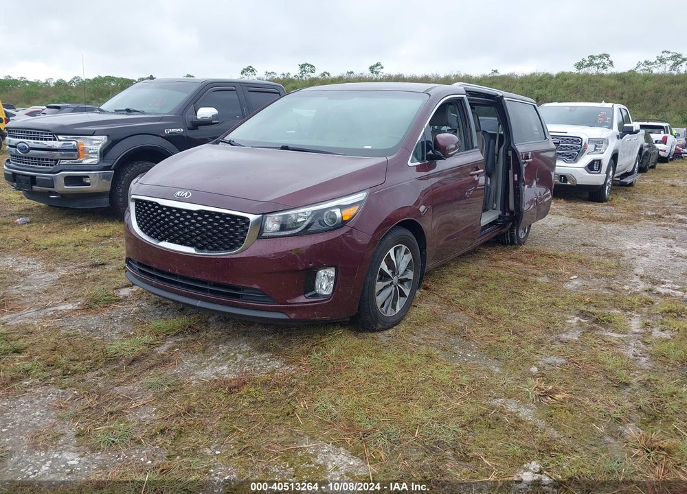 2018 KIA SEDONA SX VIN: KNDMC5C15J6351415