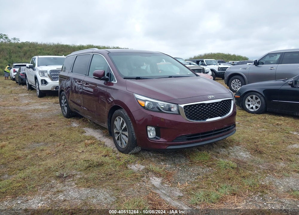 2018 KIA SEDONA SX VIN: KNDMC5C15J6351415