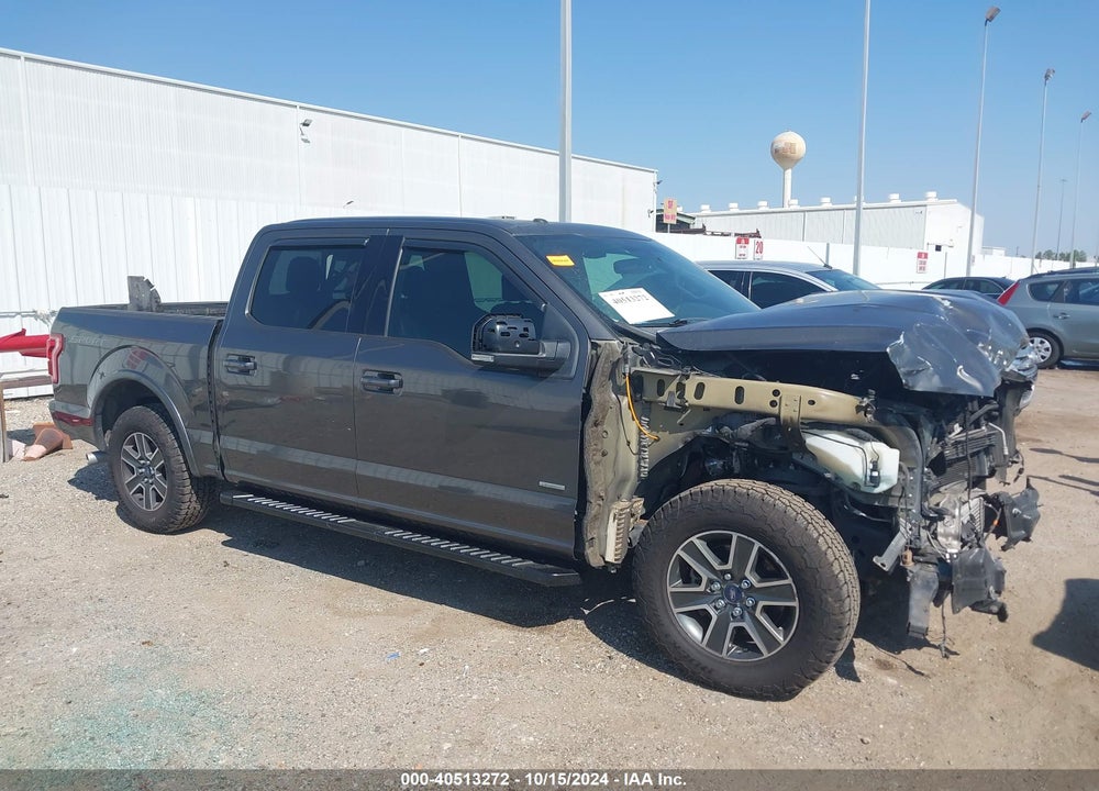 2015 FORD F-150 LARIAT VIN: 1FTEW1CPXFKE02687