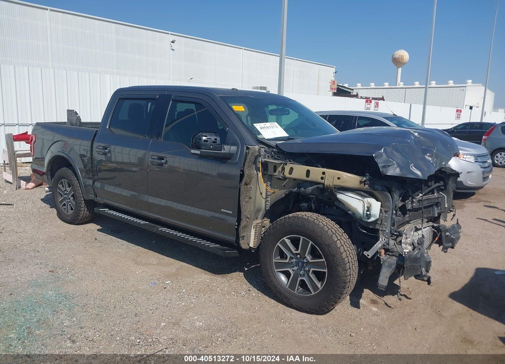 2015 FORD F-150 LARIAT VIN: 1FTEW1CPXFKE02687