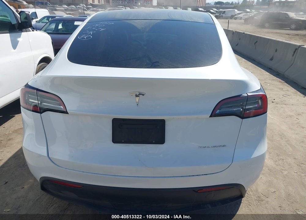 2023 TESLA MODEL Y AWD/LONG RANGE DUAL MOTOR ALL-WHEEL DRIVE VIN: 7SAYGDEEXPA038955