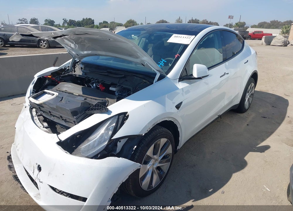 2023 TESLA MODEL Y AWD/LONG RANGE DUAL MOTOR ALL-WHEEL DRIVE VIN: 7SAYGDEEXPA038955