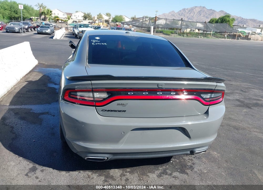 2018 DODGE CHARGER SXT RWD VIN: 2C3CDXBG0JH179257