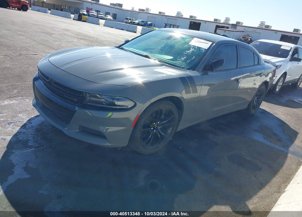 2018 DODGE CHARGER SXT RWD VIN: 2C3CDXBG0JH179257