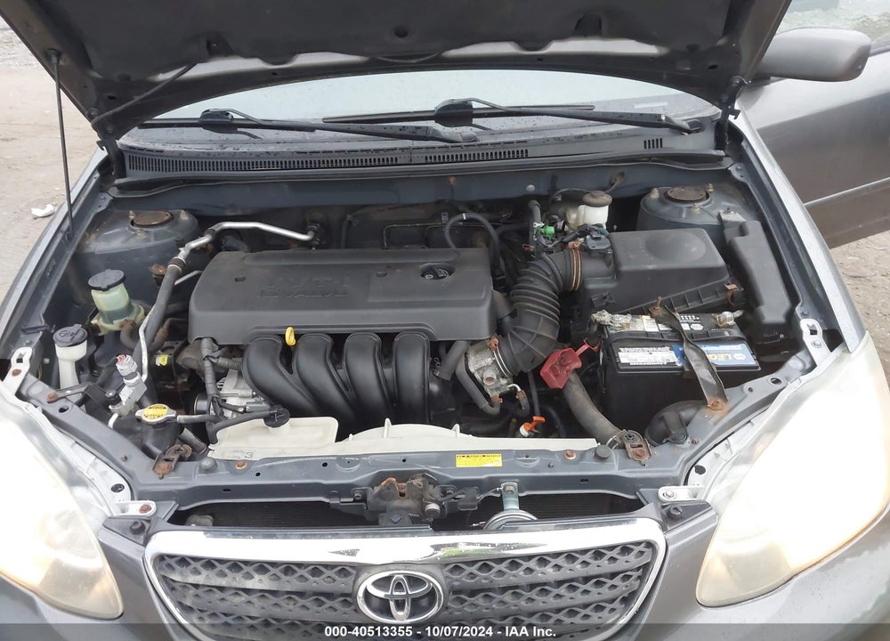 2005 TOYOTA COROLLA VIN: 2T1BR32E75C555887