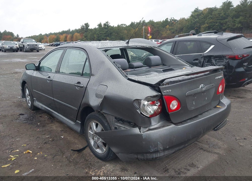 2005 TOYOTA COROLLA VIN: 2T1BR32E75C555887