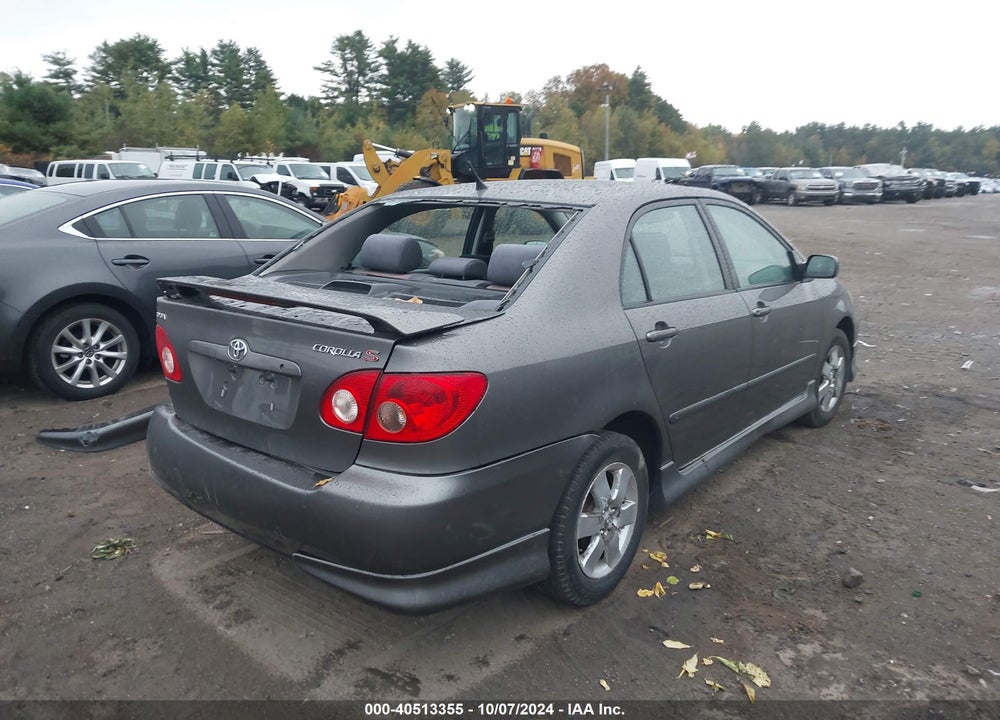 2005 TOYOTA COROLLA VIN: 2T1BR32E75C555887