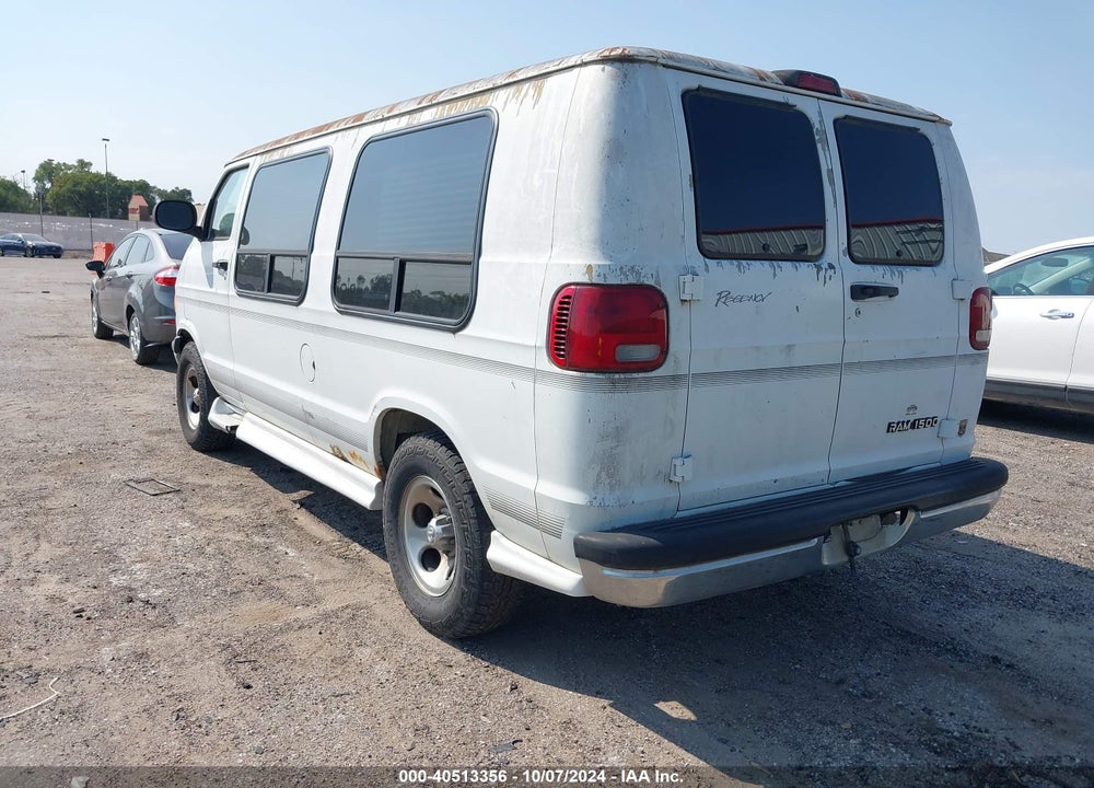 2003 DODGE RAM VAN 1500 CONVERSION VIN: 2D6WB11Y33K528370