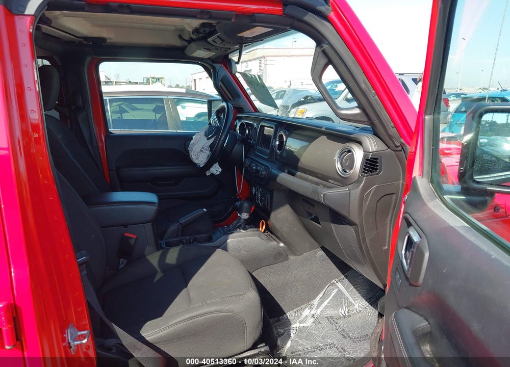 2021 JEEP WRANGLER UNLIMITED SAHARA 4X4 VIN: 1C4HJXEN1MW634790