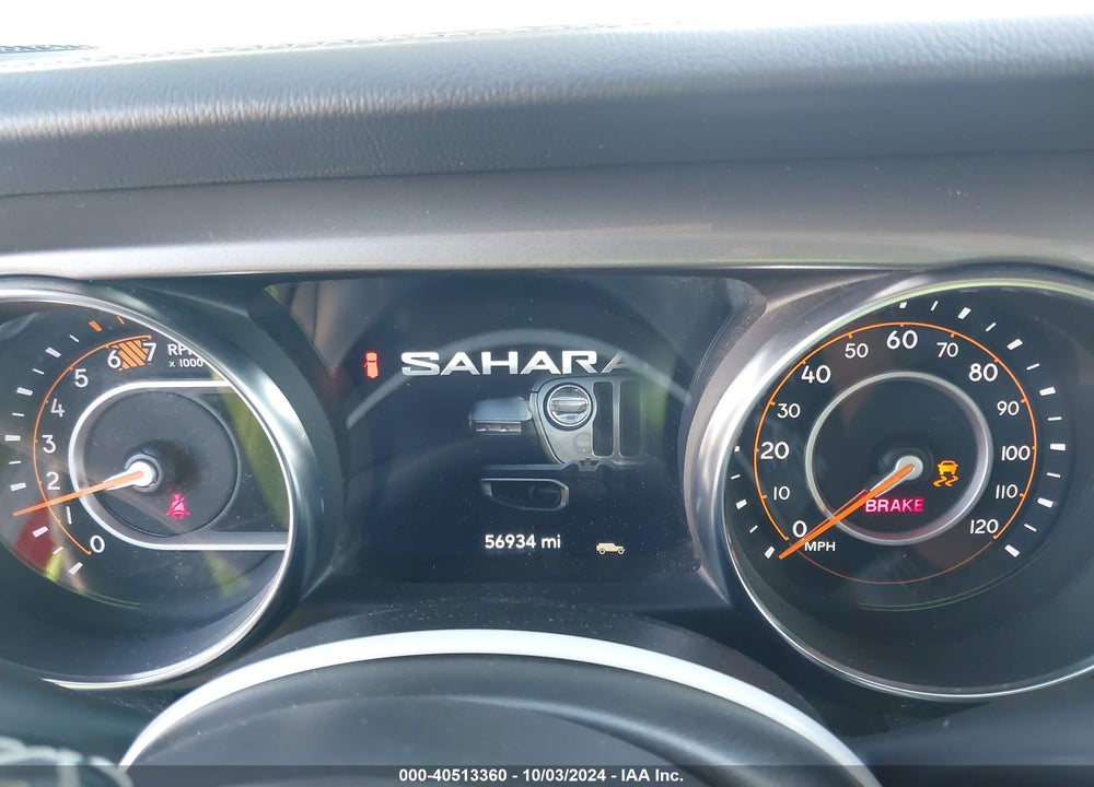 2021 JEEP WRANGLER UNLIMITED SAHARA 4X4 VIN: 1C4HJXEN1MW634790