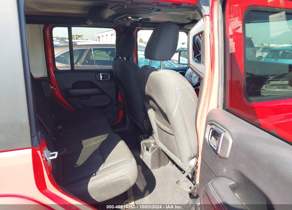 2021 JEEP WRANGLER UNLIMITED SAHARA 4X4 VIN: 1C4HJXEN1MW634790