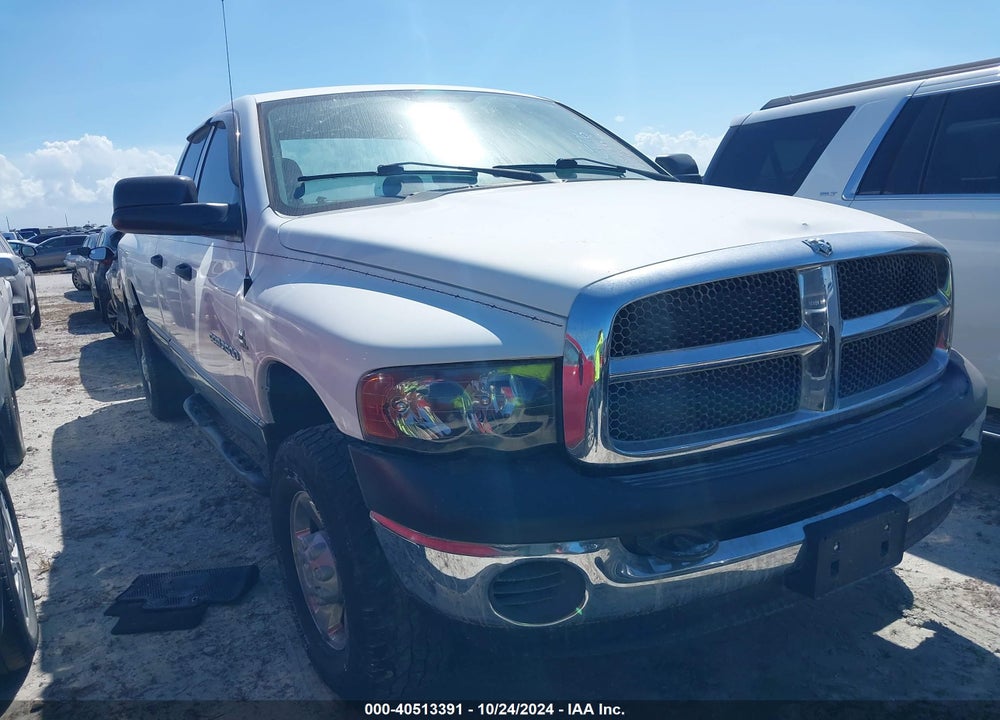 2004 DODGE RAM 2500 ST VIN: 3D7KU28C64G231581