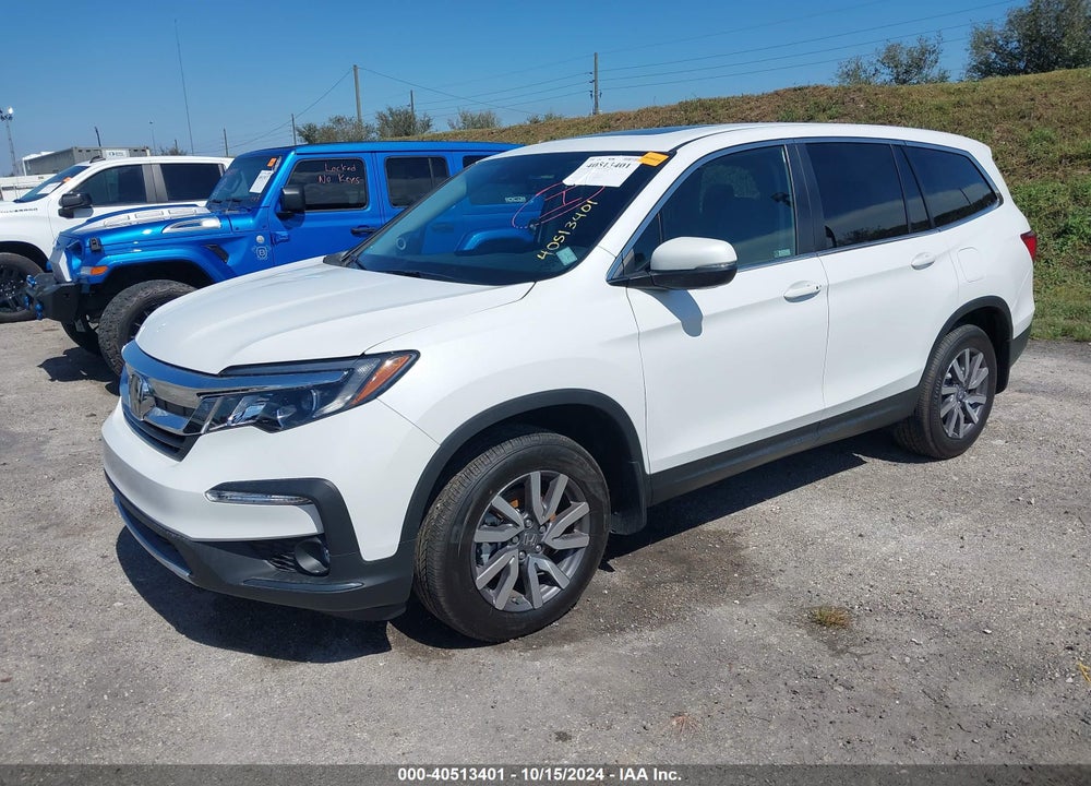 2022 HONDA PILOT 2WD EX-L VIN: 5FNYF5H58NB035733