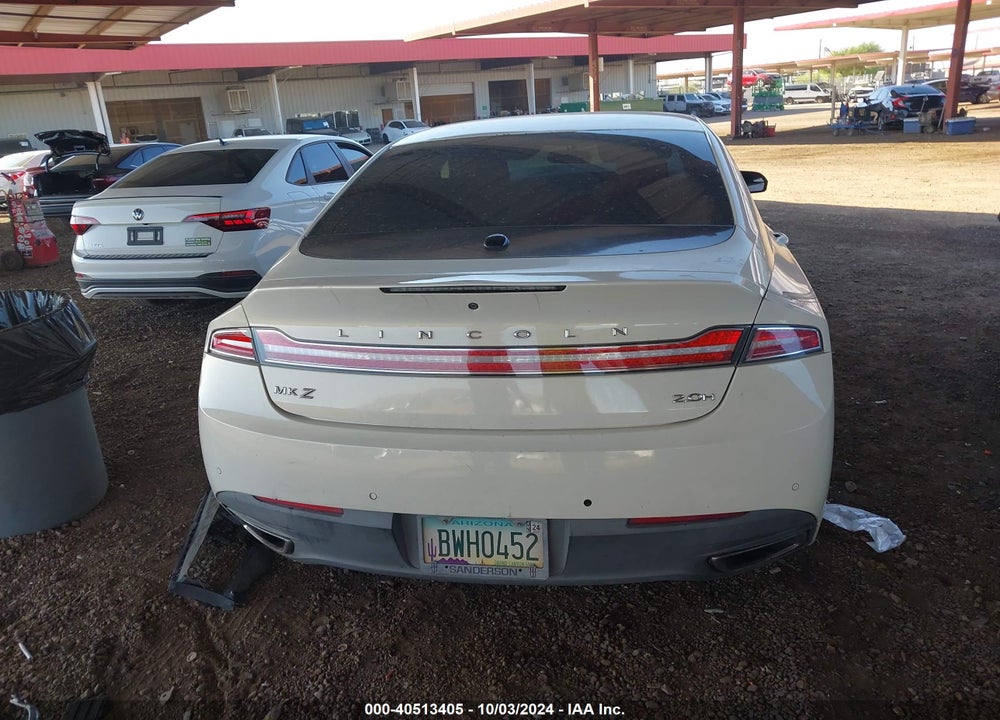 2013 LINCOLN MKZ HYBRID VIN: 3LN6L2LU2DR812123
