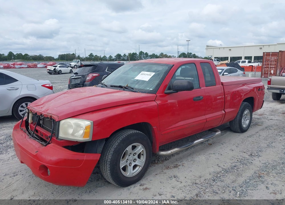 2005 DODGE DAKOTA SLT VIN: 1D7HW42N85S276008