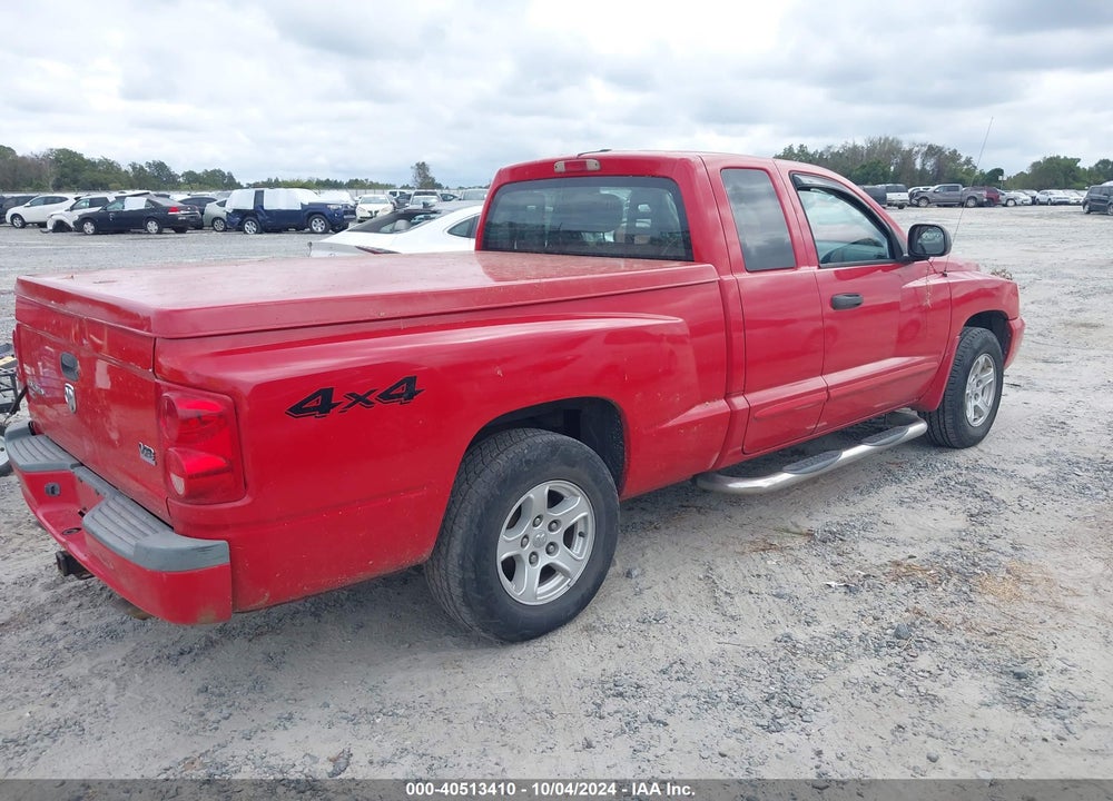 2005 DODGE DAKOTA SLT VIN: 1D7HW42N85S276008