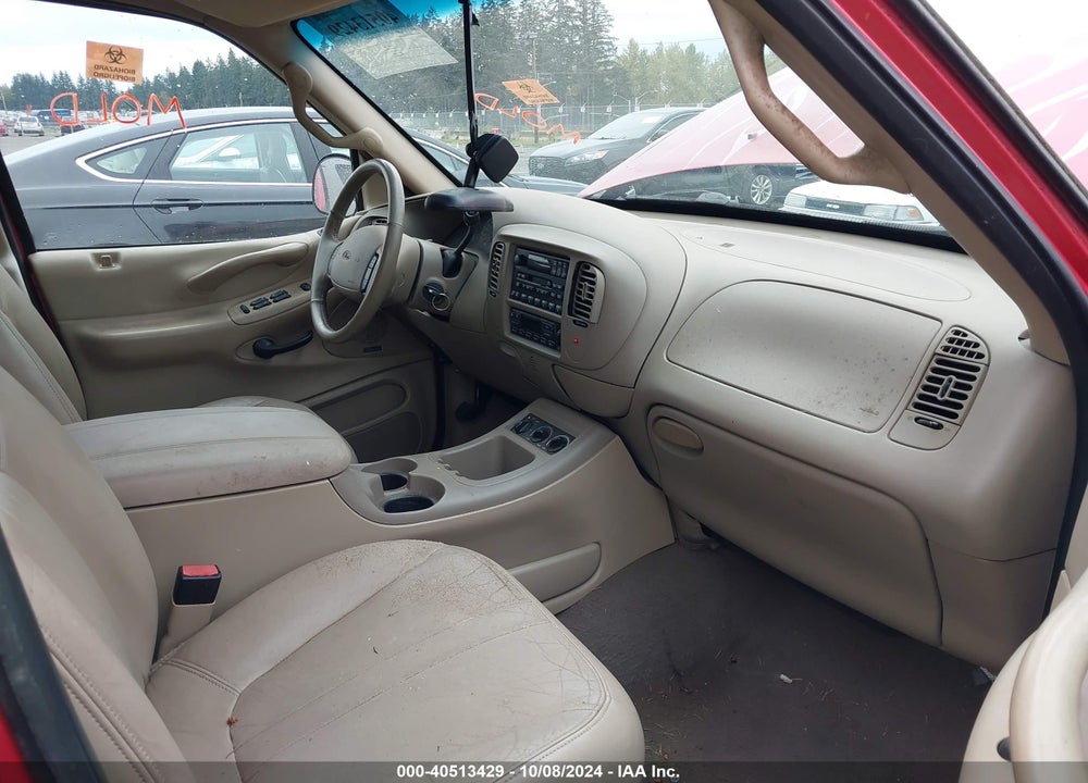 2001 FORD EXPEDITION EDDIE BAUER VIN: 1FMRU17L61LA92003