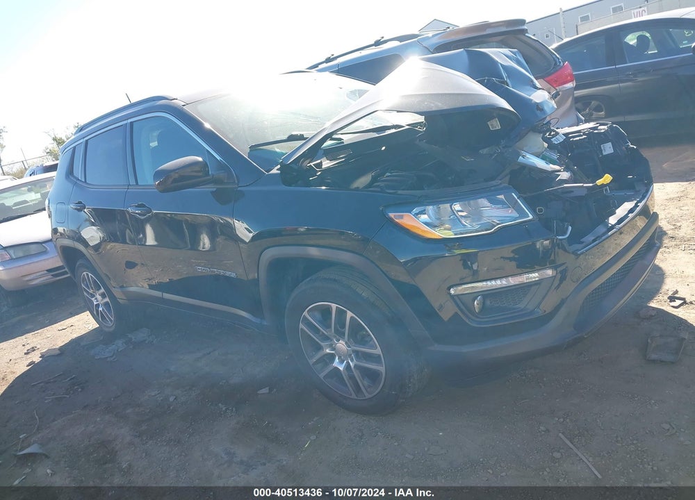 2018 JEEP COMPASS LATITUDE 4X4 VIN: 3C4NJDBB3JT434314