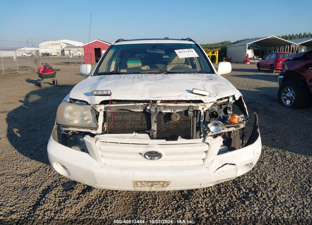 2004 TOYOTA HIGHLANDER V6 VIN: JTEEP21A740019036