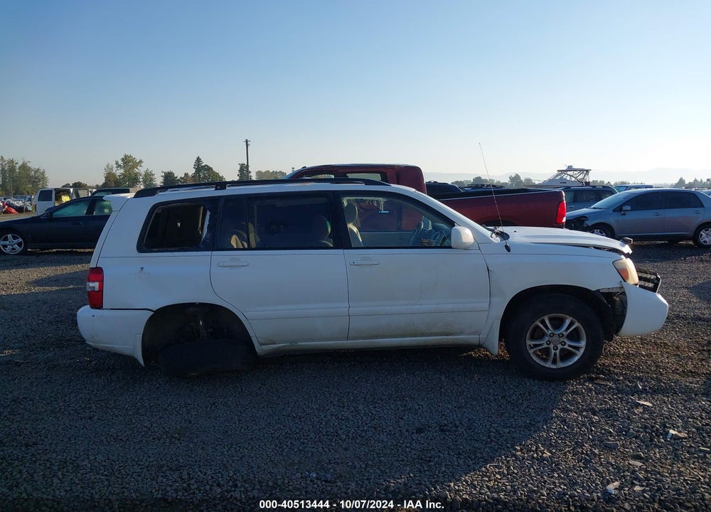 2004 TOYOTA HIGHLANDER V6 VIN: JTEEP21A740019036