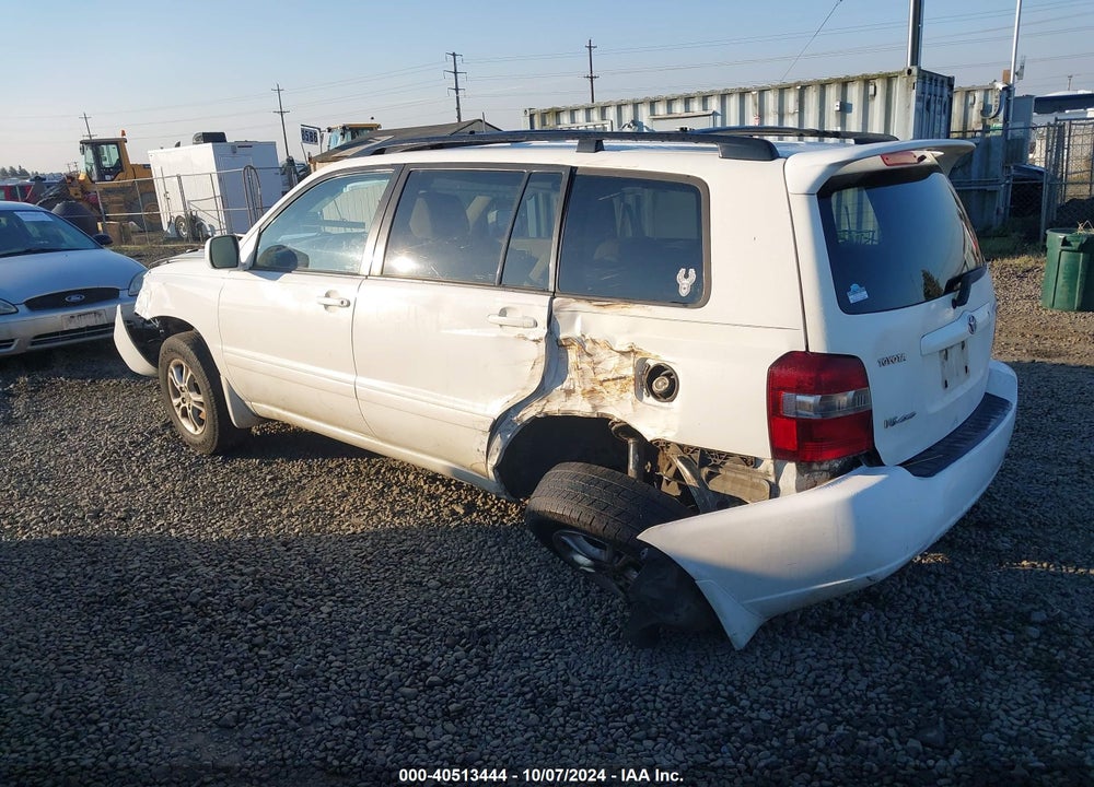 2004 TOYOTA HIGHLANDER V6 VIN: JTEEP21A740019036