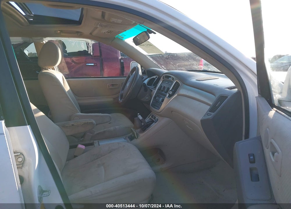 2004 TOYOTA HIGHLANDER V6 VIN: JTEEP21A740019036
