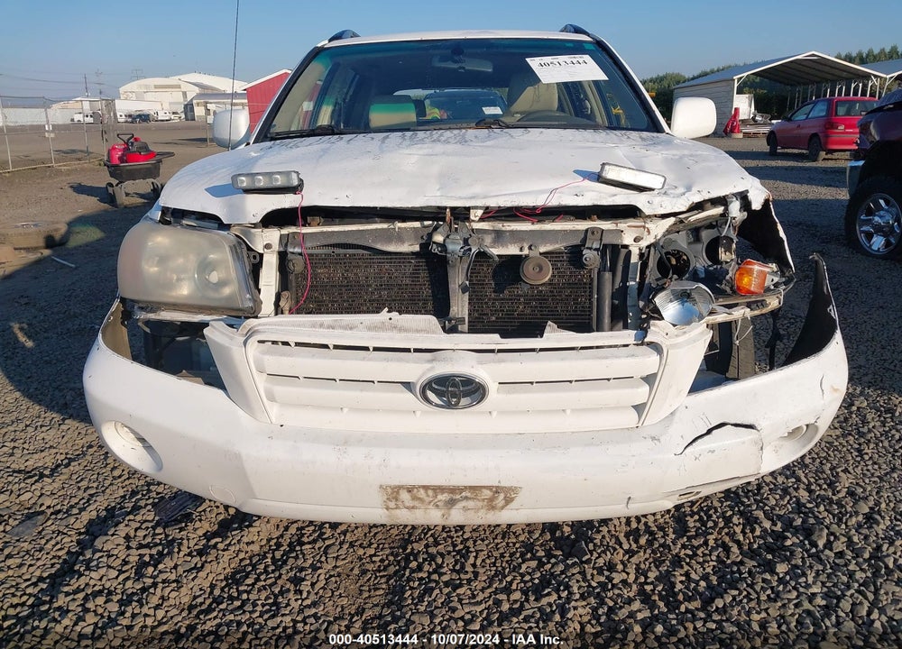 2004 TOYOTA HIGHLANDER V6 VIN: JTEEP21A740019036