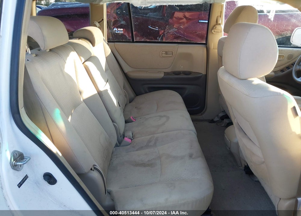 2004 TOYOTA HIGHLANDER V6 VIN: JTEEP21A740019036
