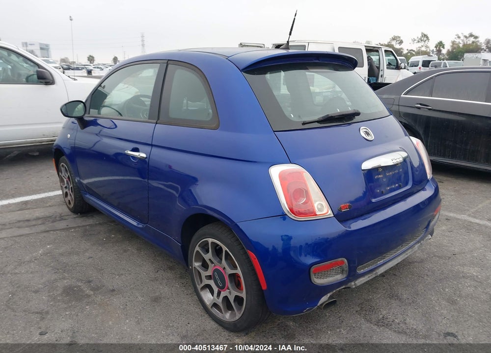 2012 FIAT 500 SPORT VIN: 3C3CFFBR2CT115088