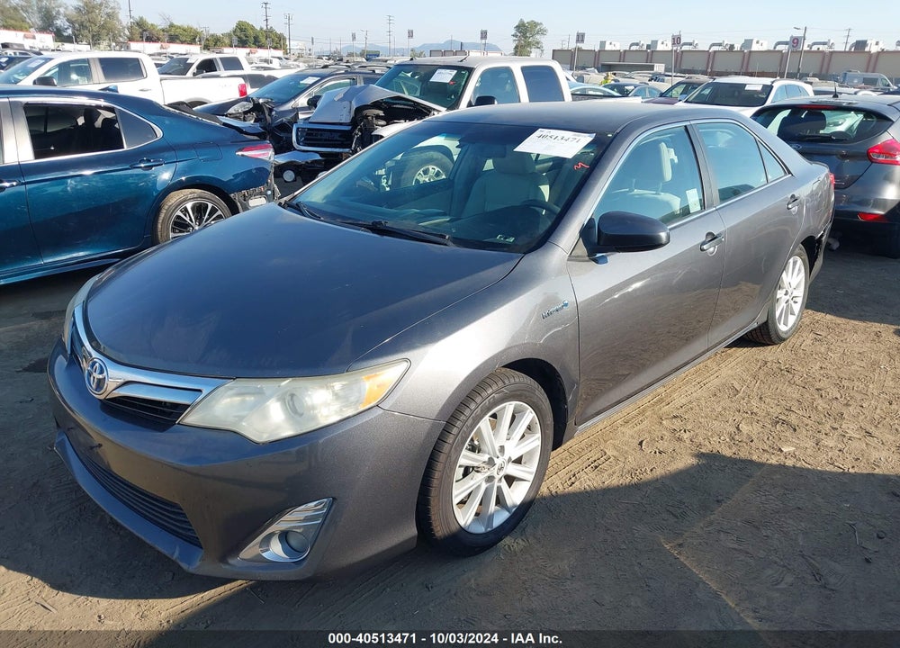 2012 TOYOTA CAMRY HYBRID XLE VIN: 4T1BD1FK9CU021837