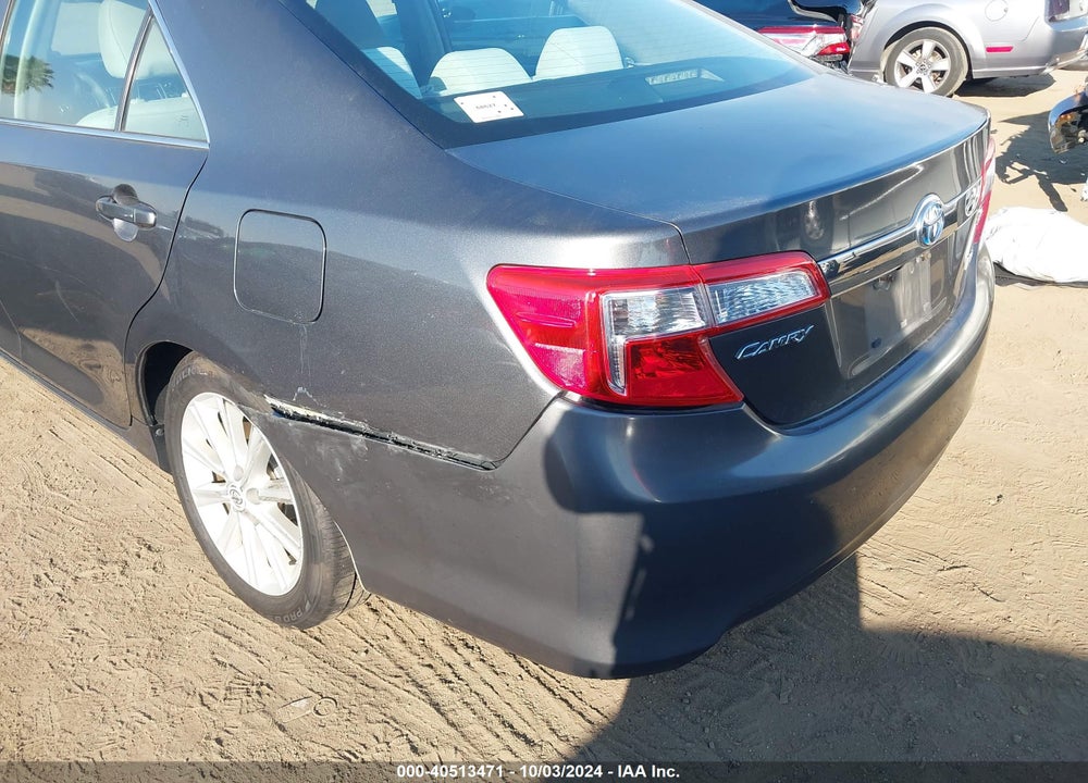 2012 TOYOTA CAMRY HYBRID XLE VIN: 4T1BD1FK9CU021837