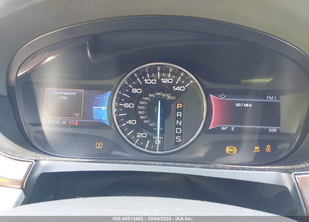 2014 FORD EDGE LIMITED VIN: 2FMDK3KC9EBA05493