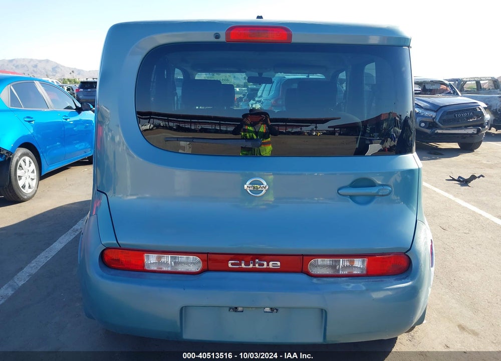 2009 NISSAN CUBE 1.8S VIN: JN8AZ28R79T109922