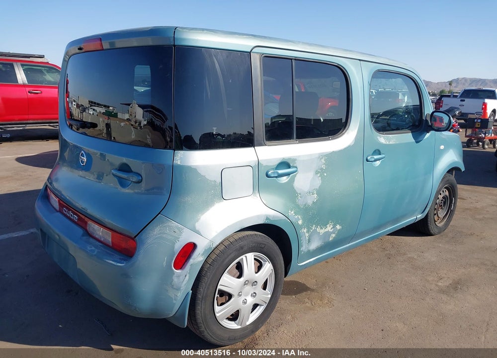2009 NISSAN CUBE 1.8S VIN: JN8AZ28R79T109922