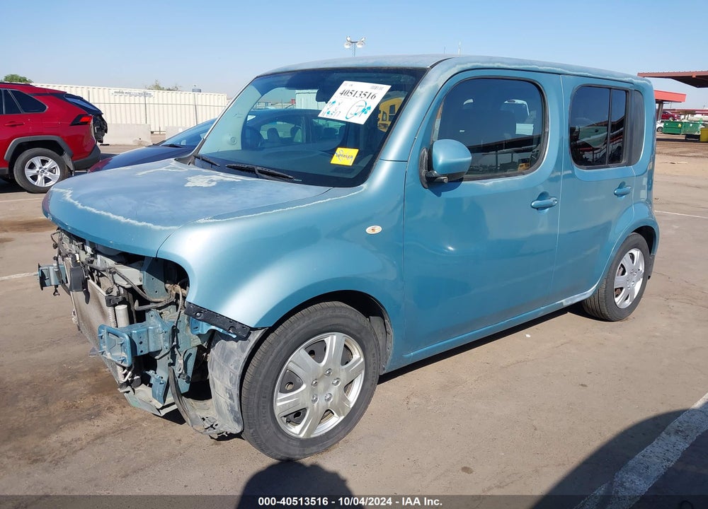 2009 NISSAN CUBE 1.8S VIN: JN8AZ28R79T109922