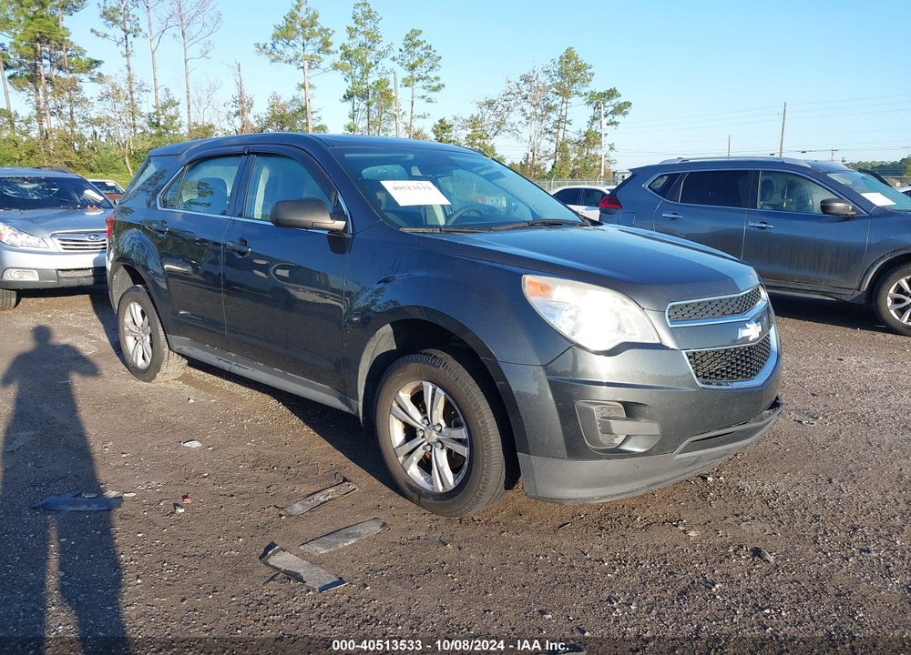 2012 CHEVROLET EQUINOX LS VIN: 2GNALBEKXC1278633