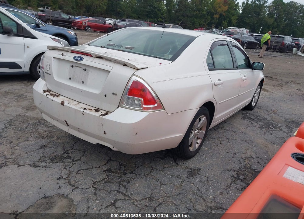 2009 FORD FUSION SE VIN: 3FAHP07ZX9R176382