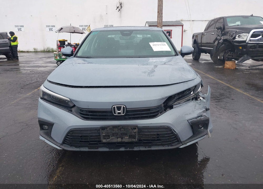2022 HONDA CIVIC TOURING VIN: 2HGFE1F98NH315351