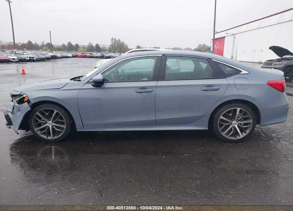 2022 HONDA CIVIC TOURING VIN: 2HGFE1F98NH315351