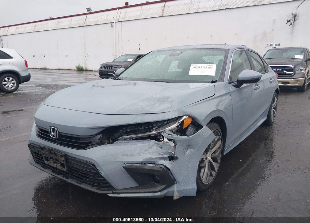 2022 HONDA CIVIC TOURING VIN: 2HGFE1F98NH315351