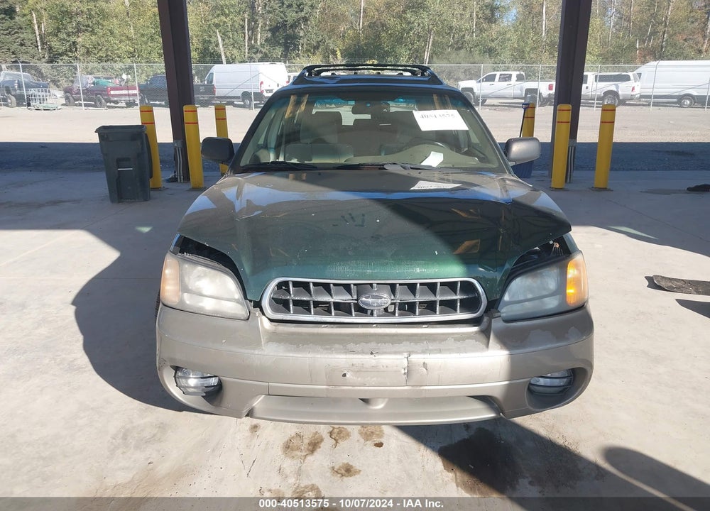 2003 SUBARU OUTBACK VIN: 4S3BH675837616899