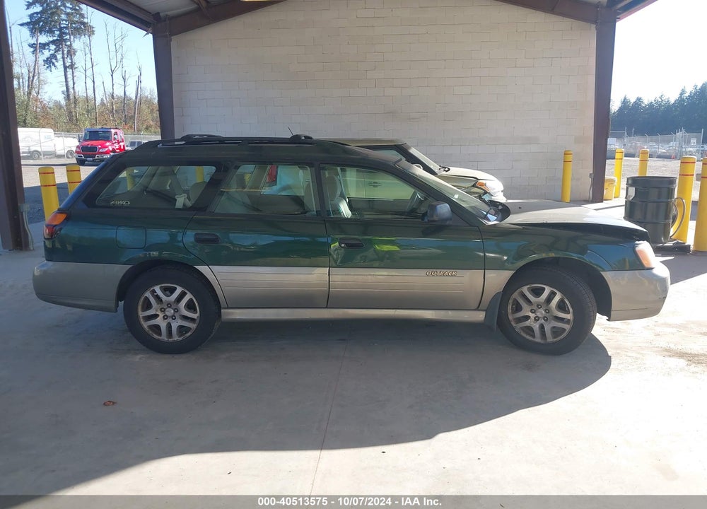 2003 SUBARU OUTBACK VIN: 4S3BH675837616899